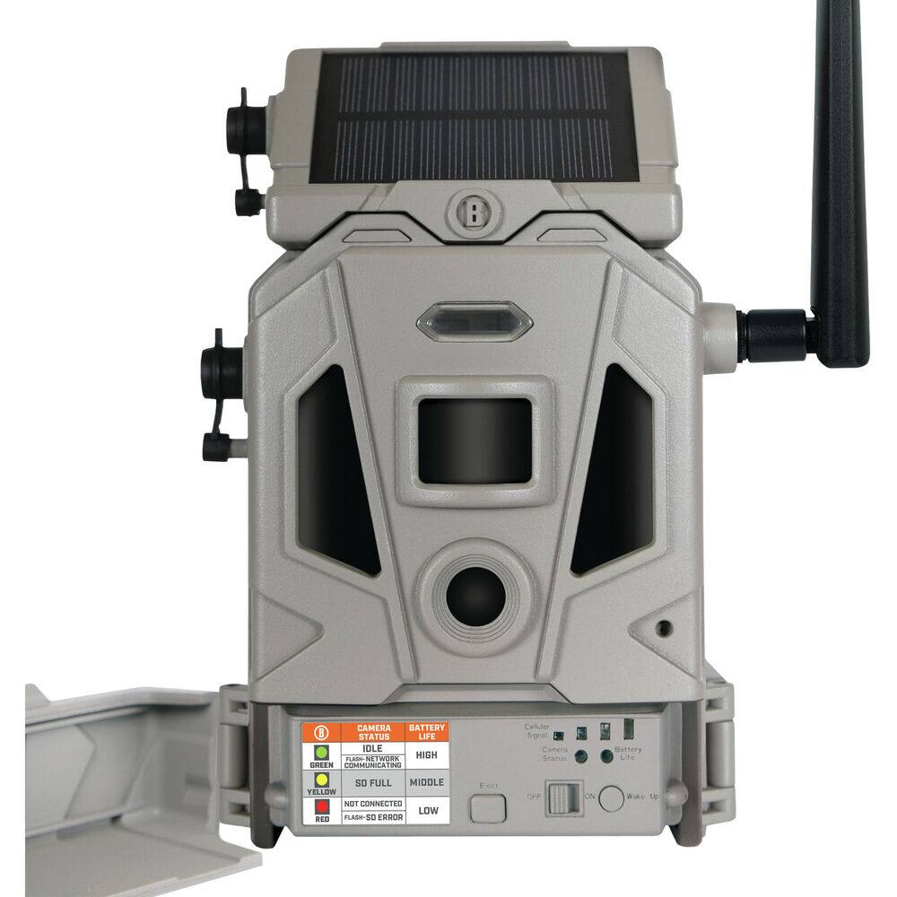 CAMERA BATTERY STATUS LIFE  
WORK HIGH  
IDLE  
COMMUNICATING  
FULL  
MIDDLE  
YELLOW  
NOT CONNECTED  
LOW  
FLASH-SD ERROR  
ON  
WA 1