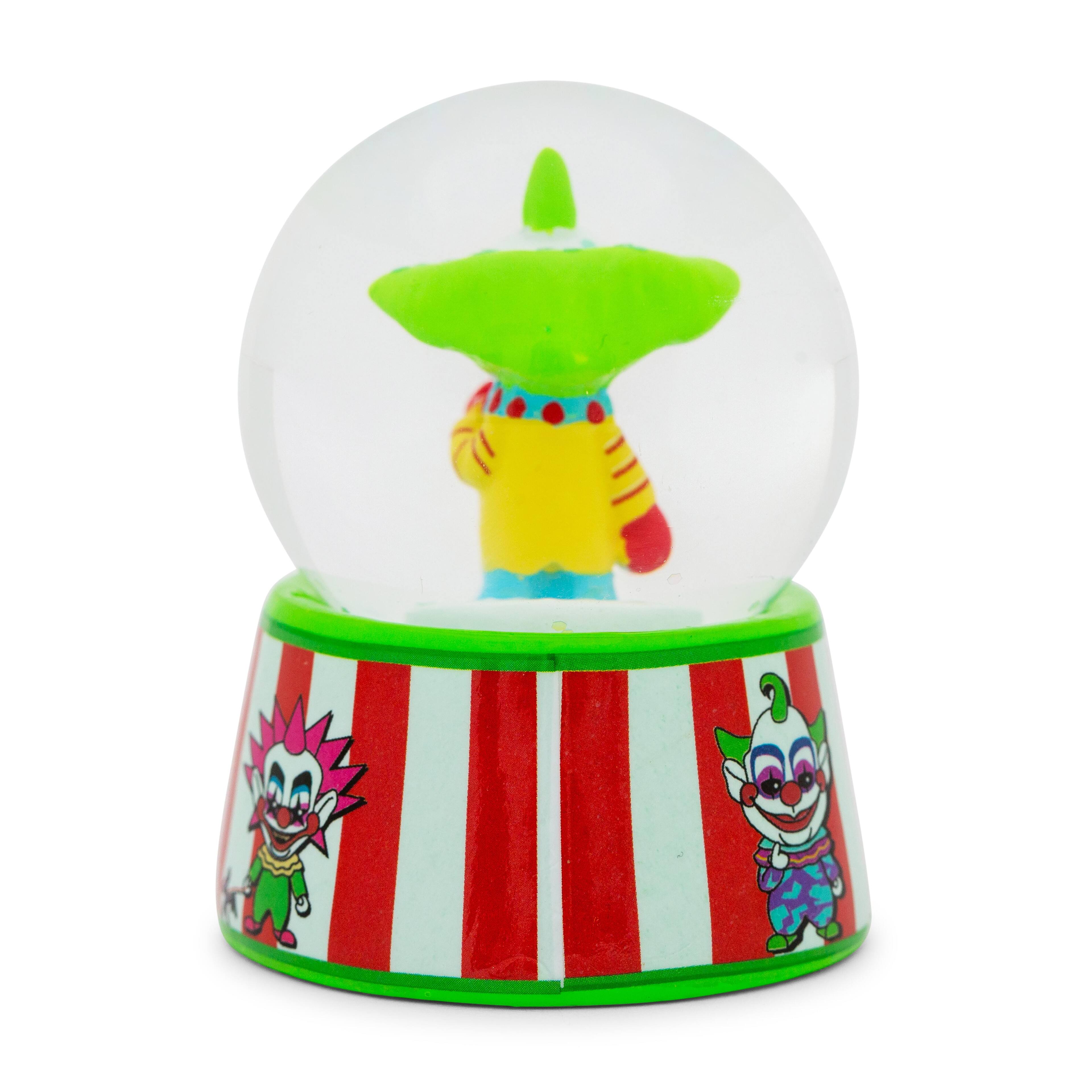 Alt View 10. Silver Buffalo - Killer Klowns From Outer Space Shorty Mini Snow Globe | 3 Inches Tall - Green.