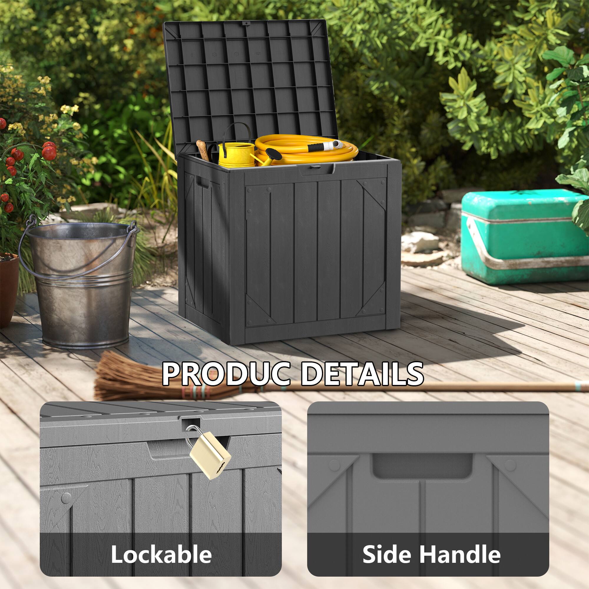 PRODUC DETAILS  
Lockable Side Handle