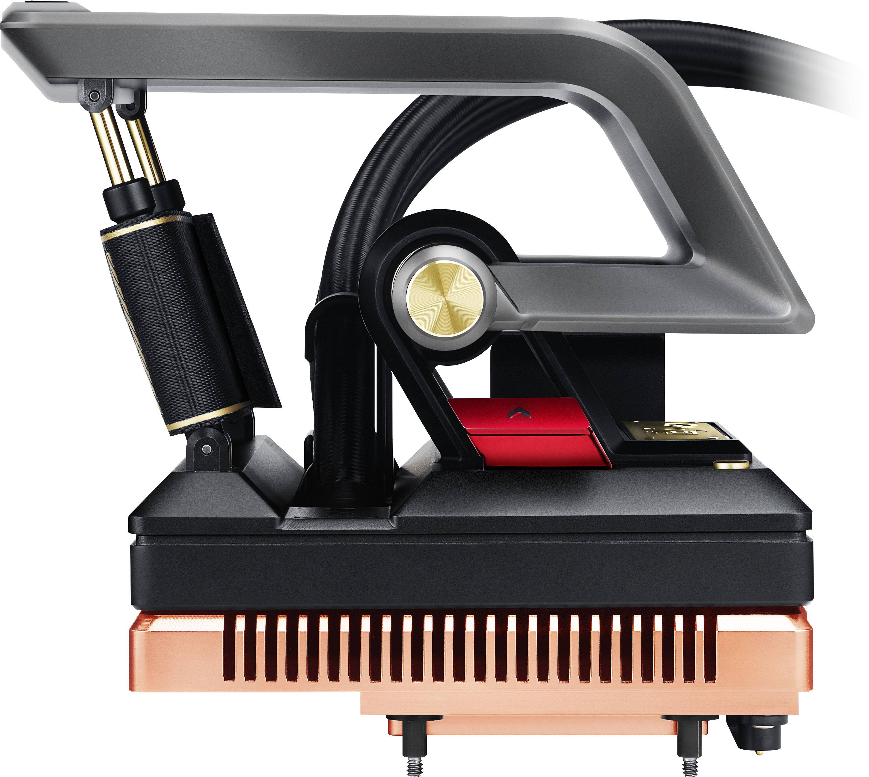 Alt View 14. ASUS - ROG CROSSHAIR X870E (Socket AM5) AMD X870 E-ATX DDR5 Wi-Fi 7 Motherboard with Integrated ROG RYUJIN 360 Liquid Cooler - 20th Edition.