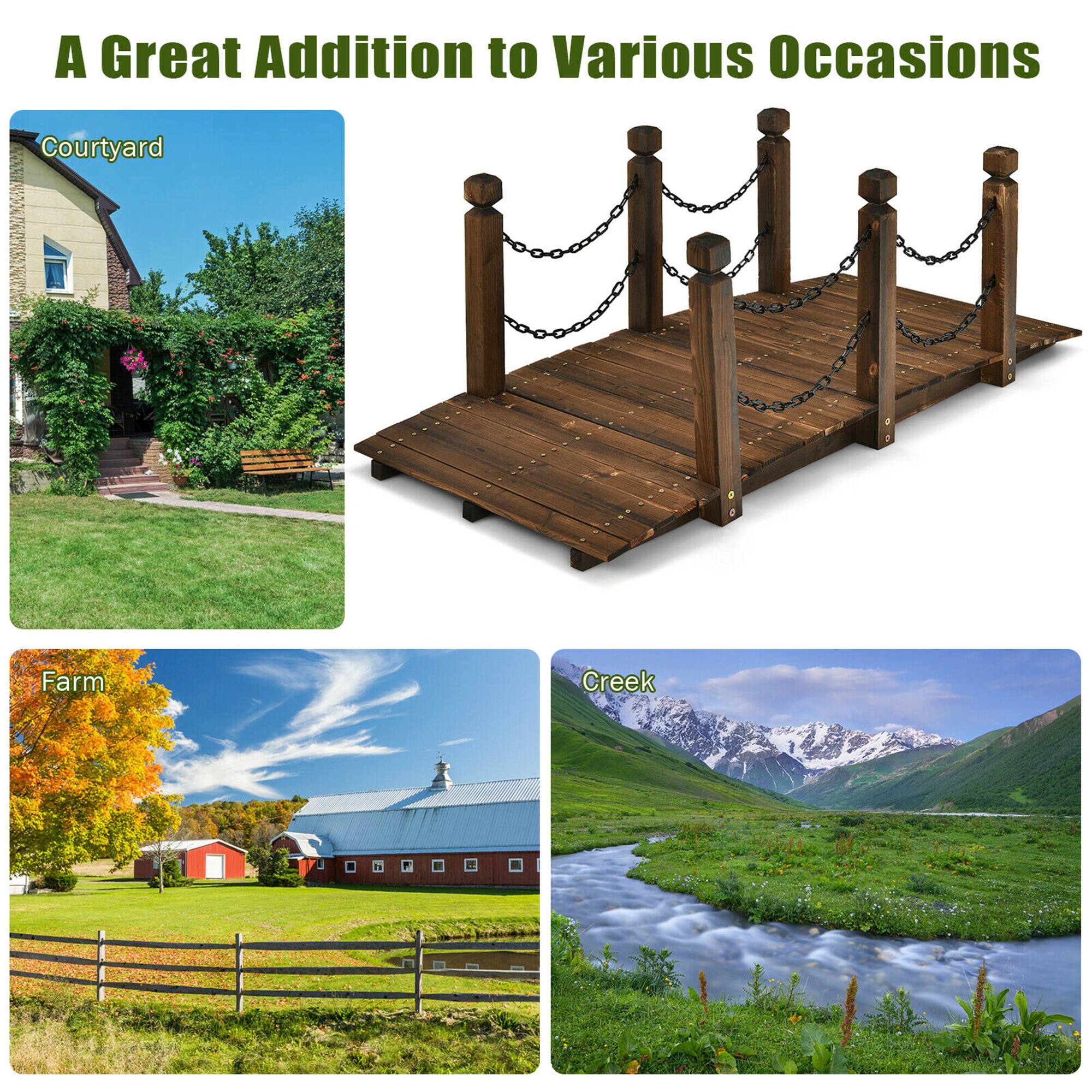 A Great Addition to Various Occasions

- Courtyard
- Farm
- Creek