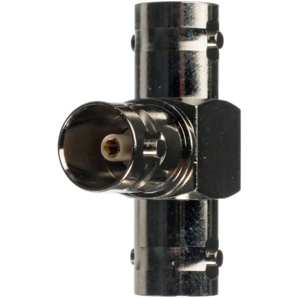 Alt View 2. Comprehensive - Comprehensive Premium 75 Ohm BNC Jack to Jack to Jack T Video Adapter.