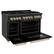 Left. ZLINE - Autograph 48" Legacy Dual Fuel Range with Gold Accents (RABZ-48-G) - Black.