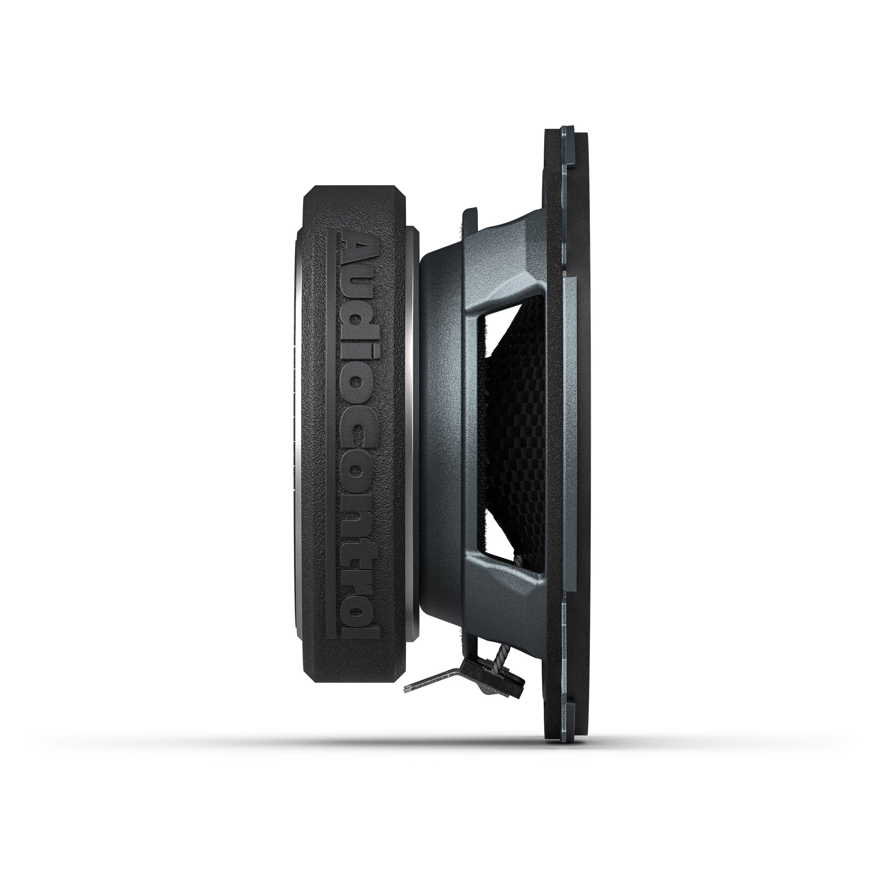 Alt View 2. AudioControl - Altitude Series 3.5" Component Speakers with Precision-Molded Glass Fiber Cones (Pair) - Black.