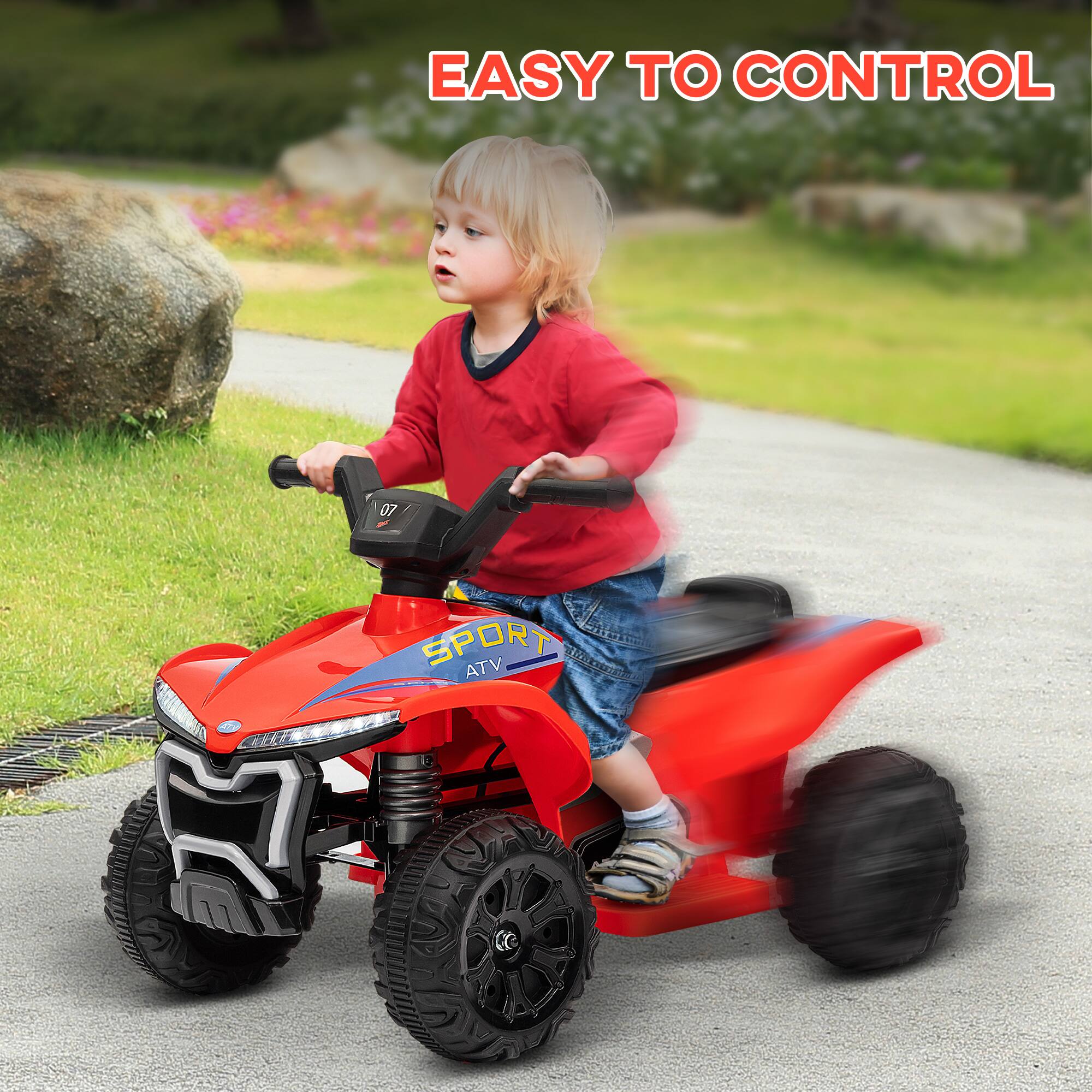 EASY TO CONTROL

SPORT ATV