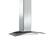 Left. Zephyr - Ravenna 30 in. 600 CFM Wall Mount Range Hood with LED Light in Stainless Steel with Gray Glass Canopy - Silver.