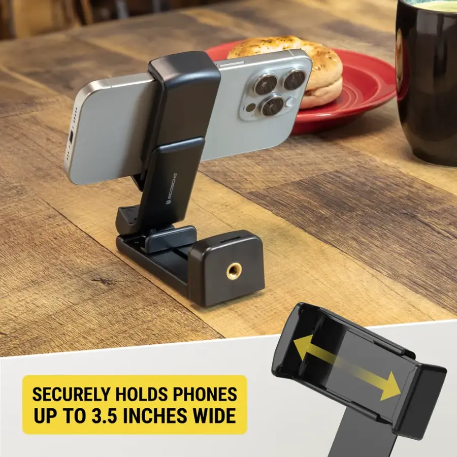 BHOSO3S securely holds phones up to 3.5 inches wide.