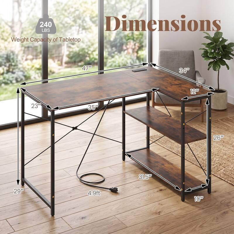 240 LBS  
Weight Capacity of Tabletop  
Dimensions  
47" x 34" x 12"  
23" x 35" x 26"  
31.5" x 29"  
4.9ft x 10"