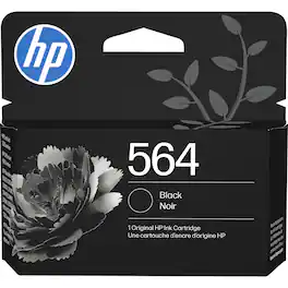 HP - 564 Standard Capacity Ink Cartridge - Black