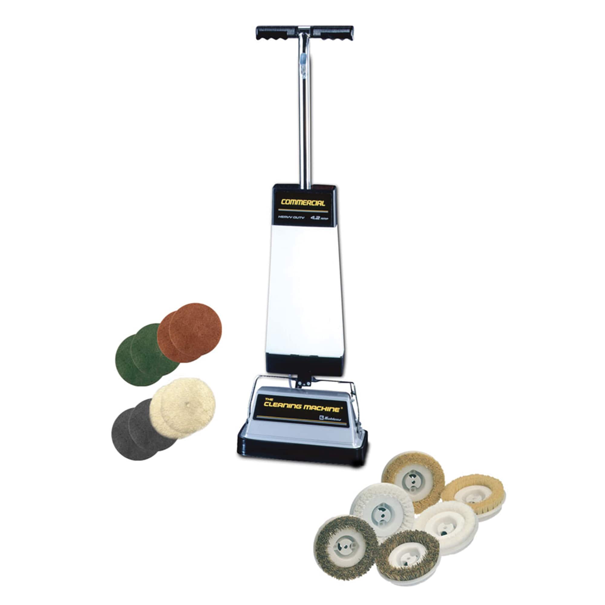 Koblenz - P-4000 Professional Janitorial Shampoo Polisher - White
