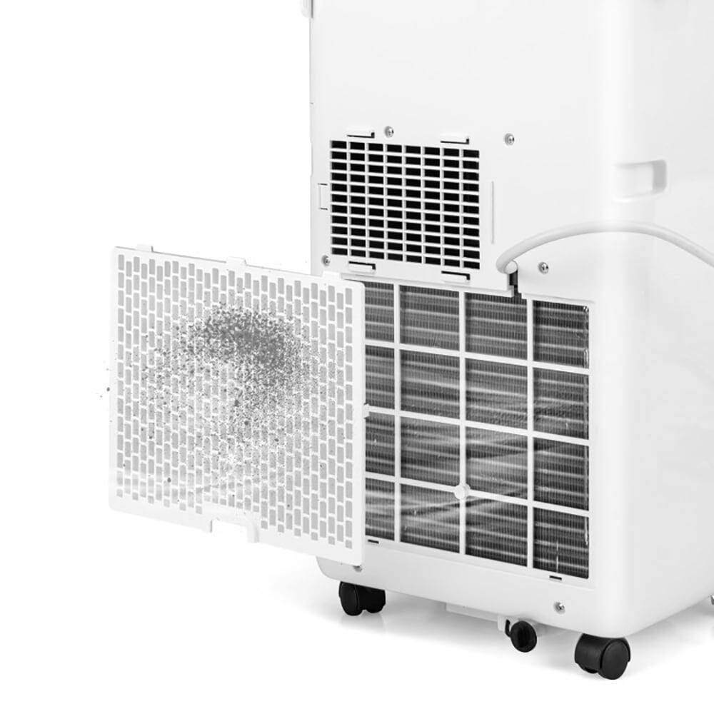 Alt View 1. Resenkos - Air Conditioner, Cooler,3-in-1 8000 BTU Portable Air Conditioner with Remote Control-White - White.