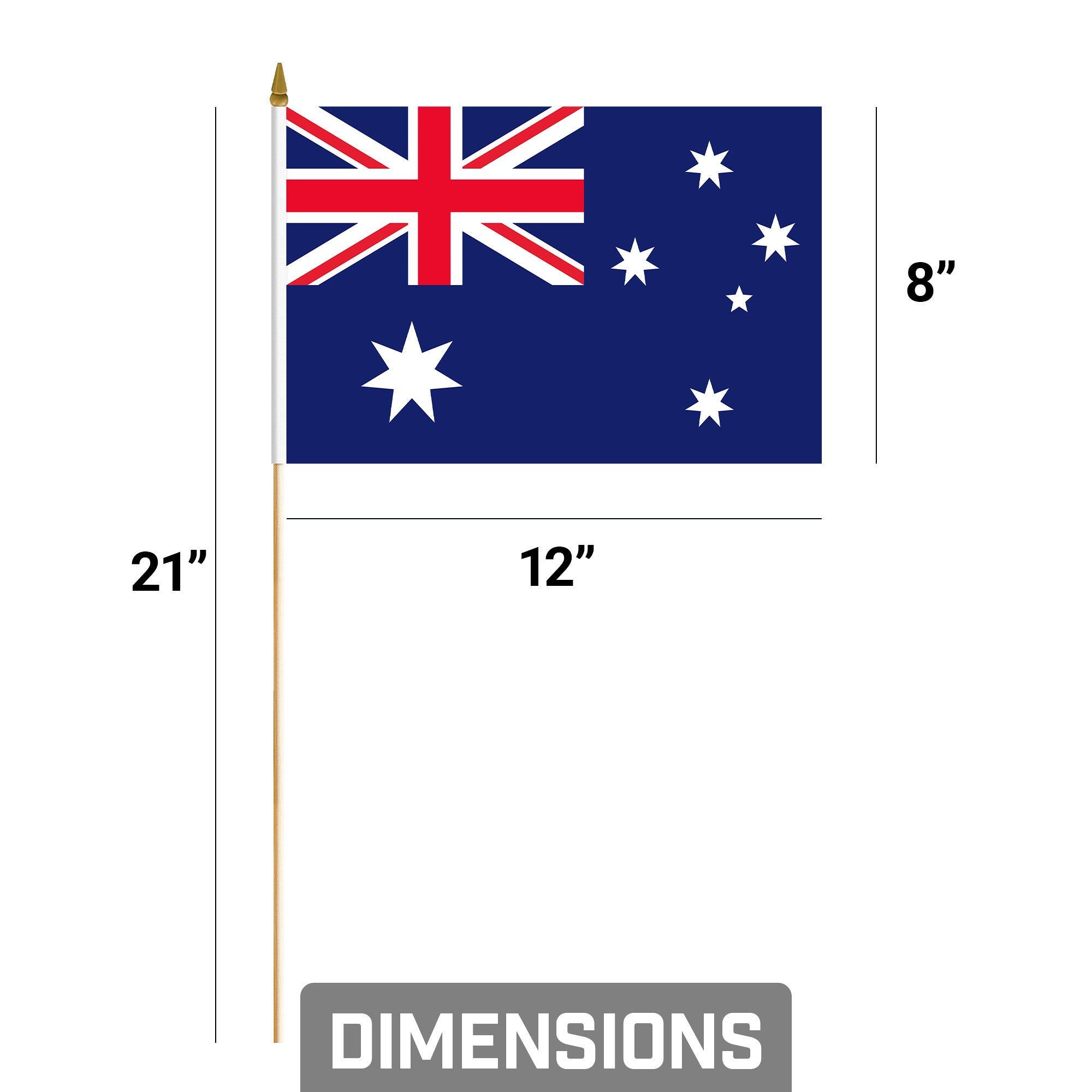 8" x 21" x 12" DIMENSIONS