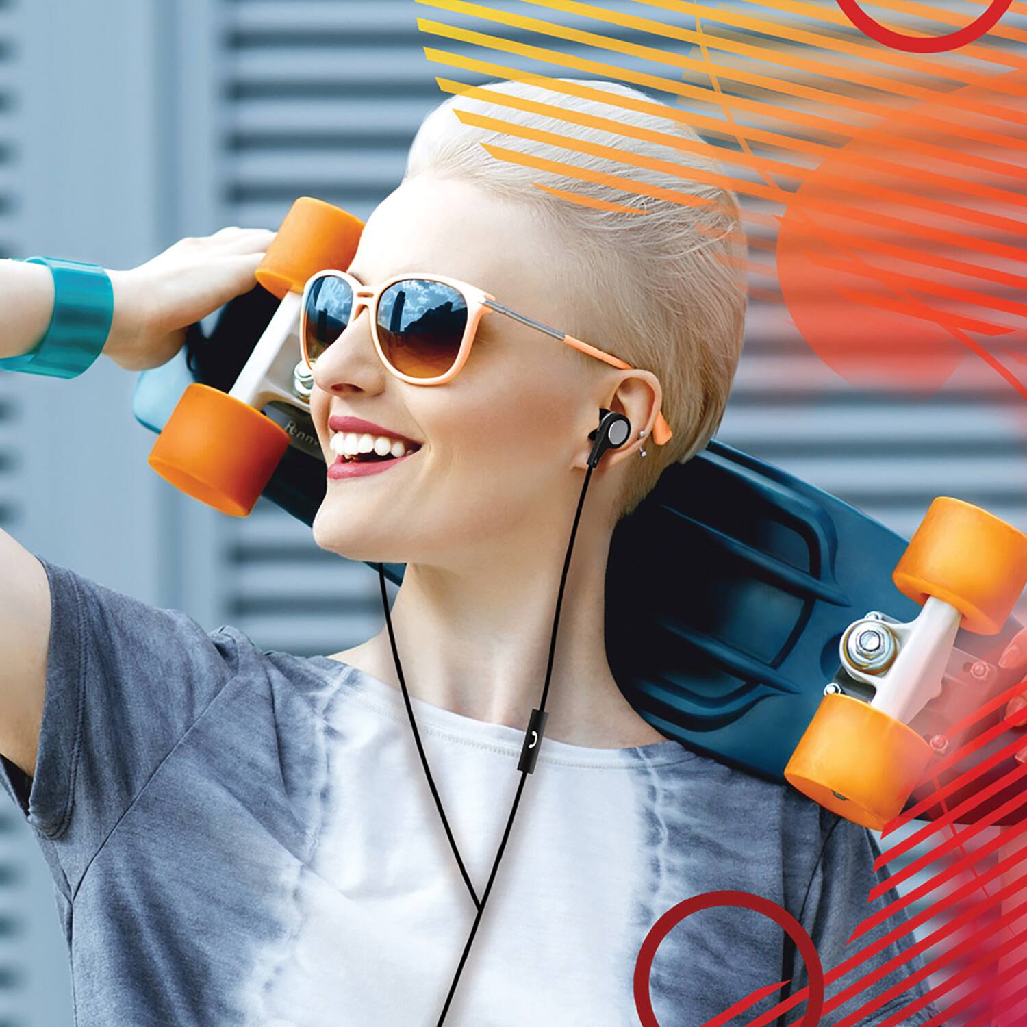 Left. Maxell - Maxell Sync Up Type C Earbuds - Stereo - USB Type C - Wired - Earbud - Binaural - In-ear - 4 ft Cable - Black - Black.