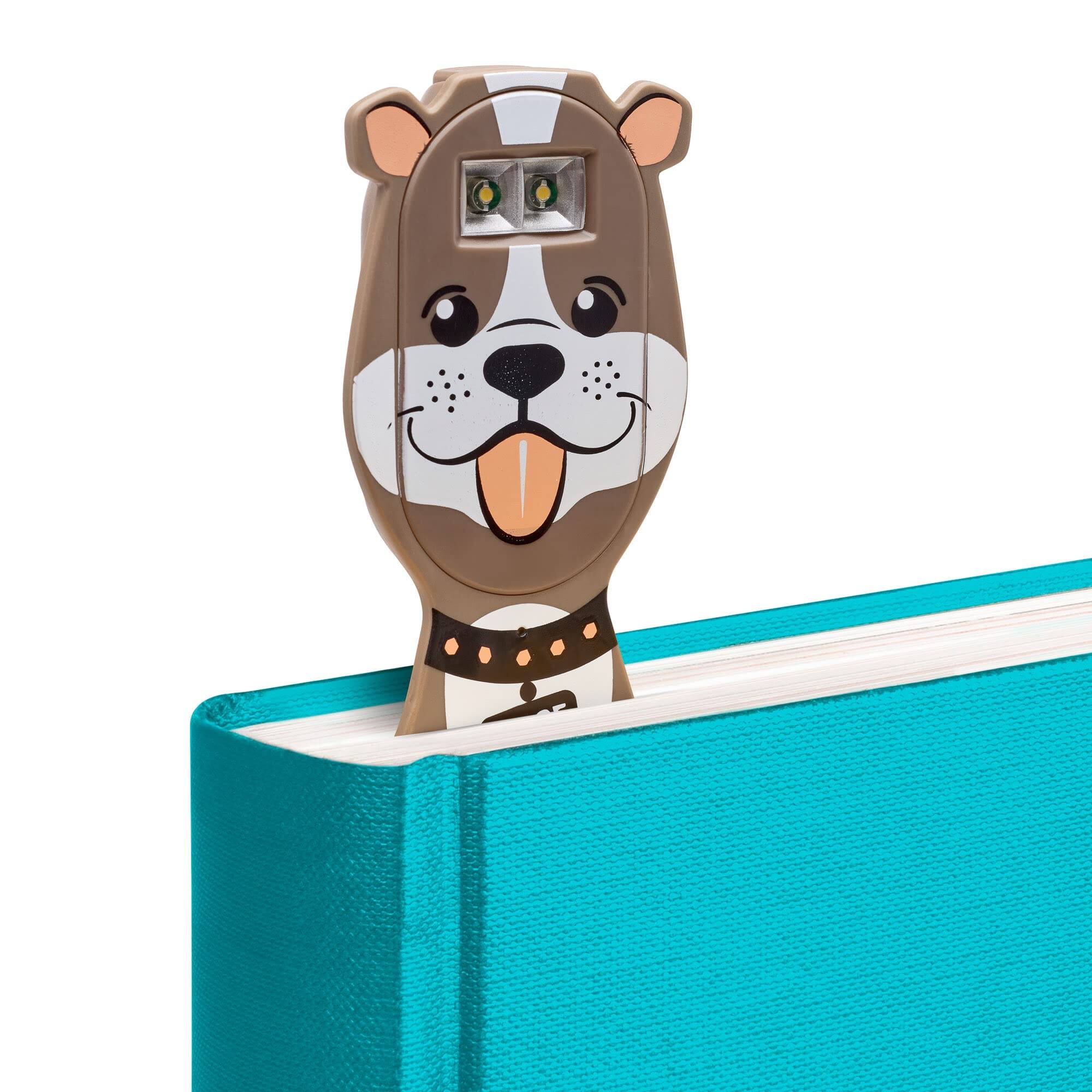 Back. MAGICAL RUBS - Bookmark Reading Lights Dog 2in1 Clip On Light In Bed Rechargeable Travel Cute 20 Lumen Led - Llama.