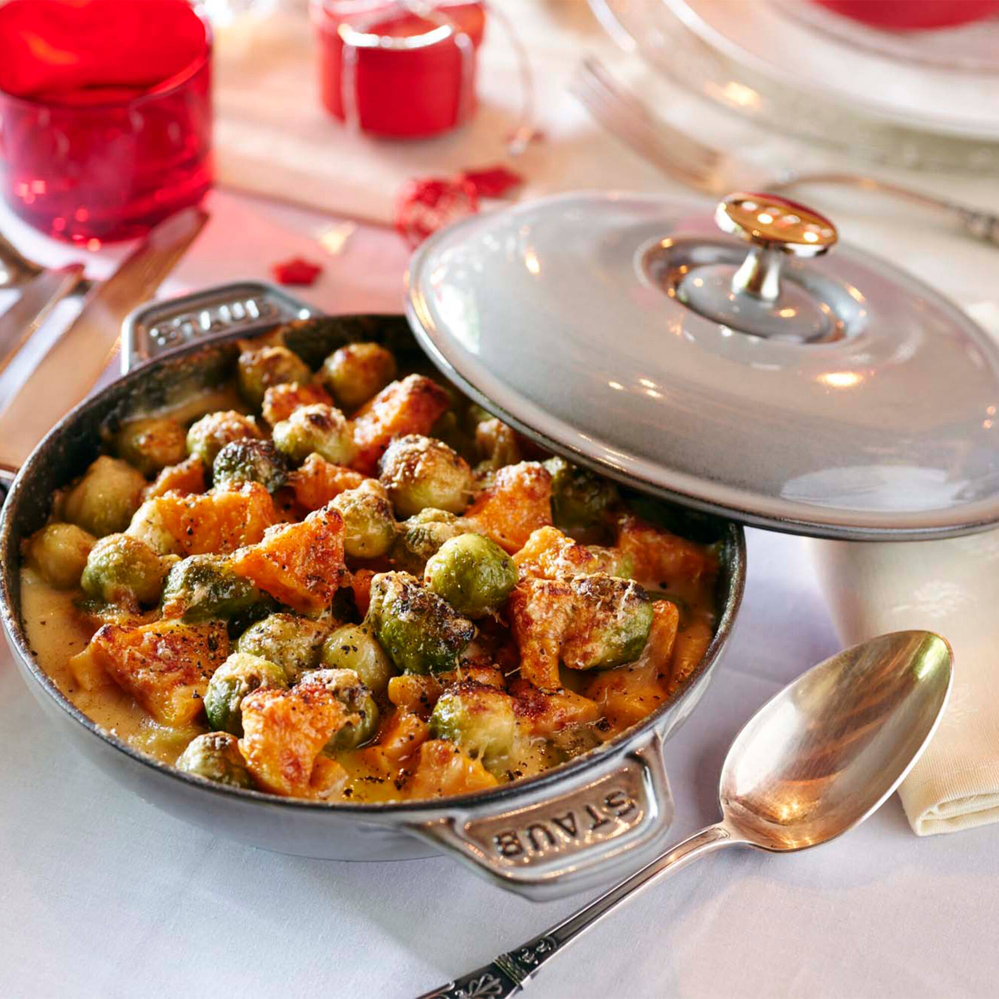 Staub Cast Iron Round Covered Baking Dish