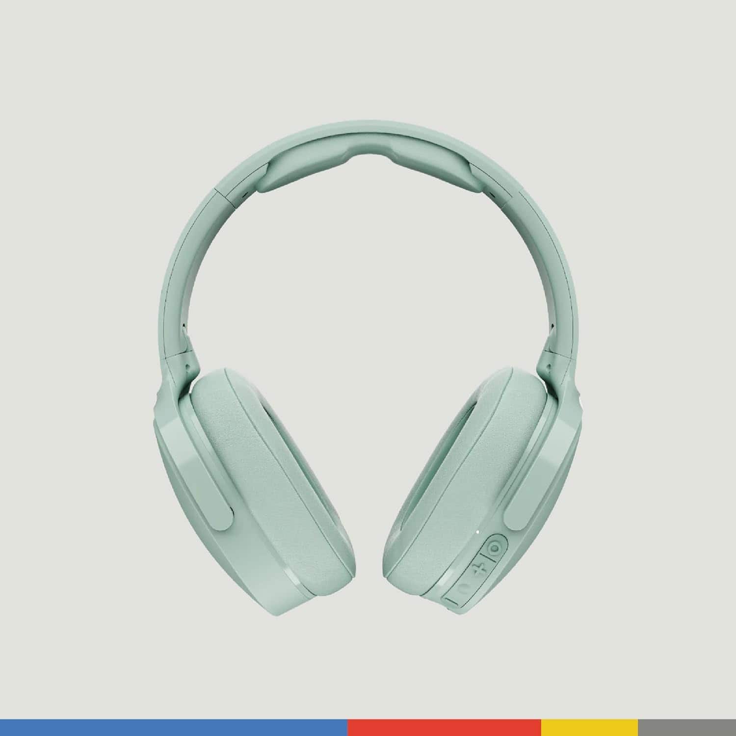 Skullcandy - Hesh ANC Wireless Over the ear Bluetooth Headphones, Active Noise Cancelling, Up to 22 Hrs Battery, Lightweight Design - Preppy Sage