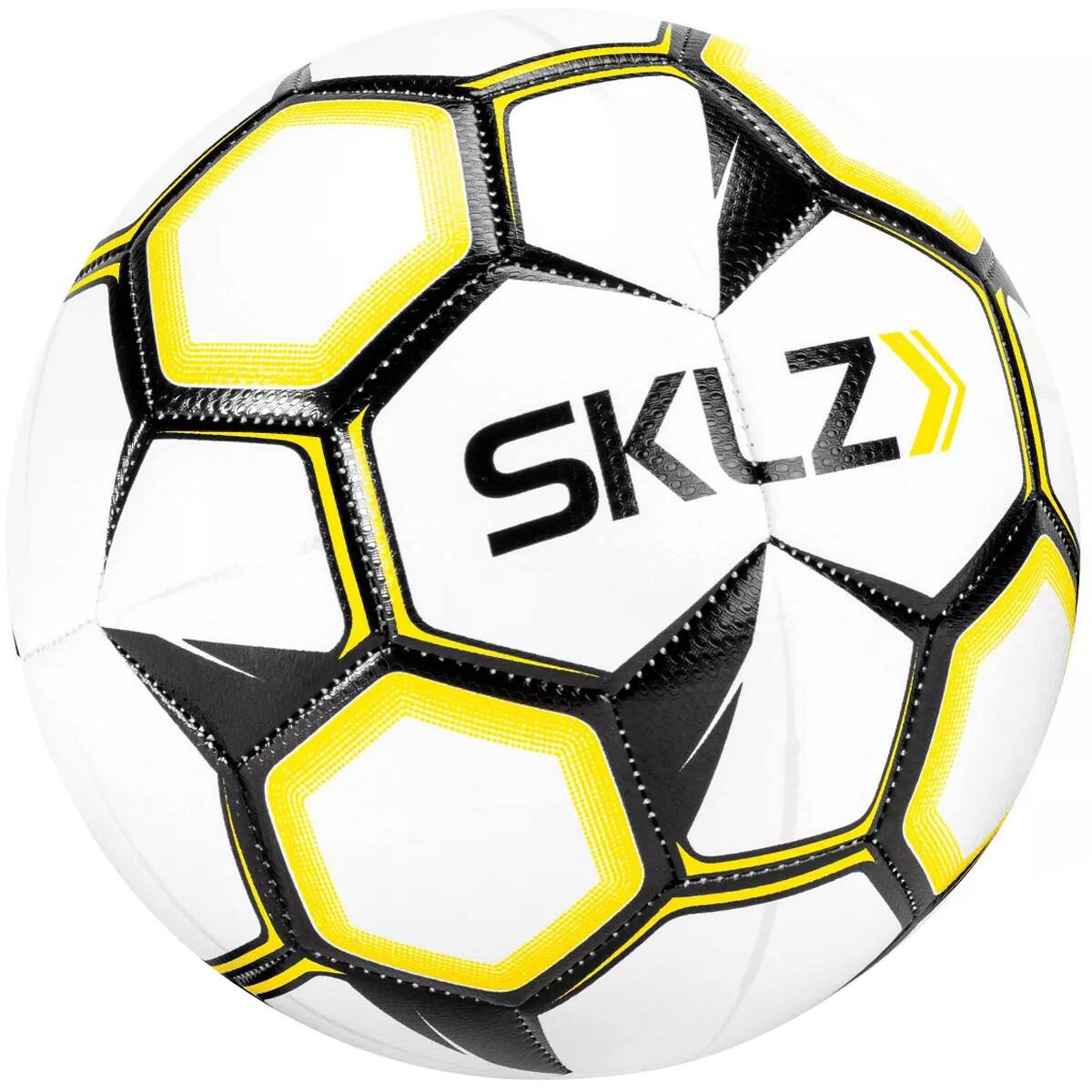 Front. SKLZ - SKLZ Training Soccer Ball - Size 5 - Yellow - Yellow.