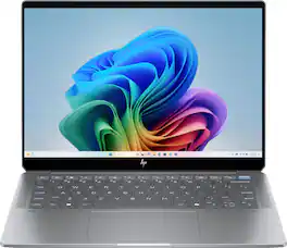 HP - OmniBook Ultra - Copilot+ PC - 14" 2.2K Touch-Screen Laptop - AMD Ryzen AI 9 HX 375 2024 - 32GB Memory - 2TB SSD - Meteor Silver