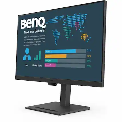 BenQ Next Year Evaluation
By 2018, 87% of the worldwide smart connected device market will be tablets and smartphones, with PC, desktops, and laptops making up 13% of the market. The market share is shown in the table below:
- Product A: 71%
- Product B: 56%
- Product C: 30%
- Product D: 26%