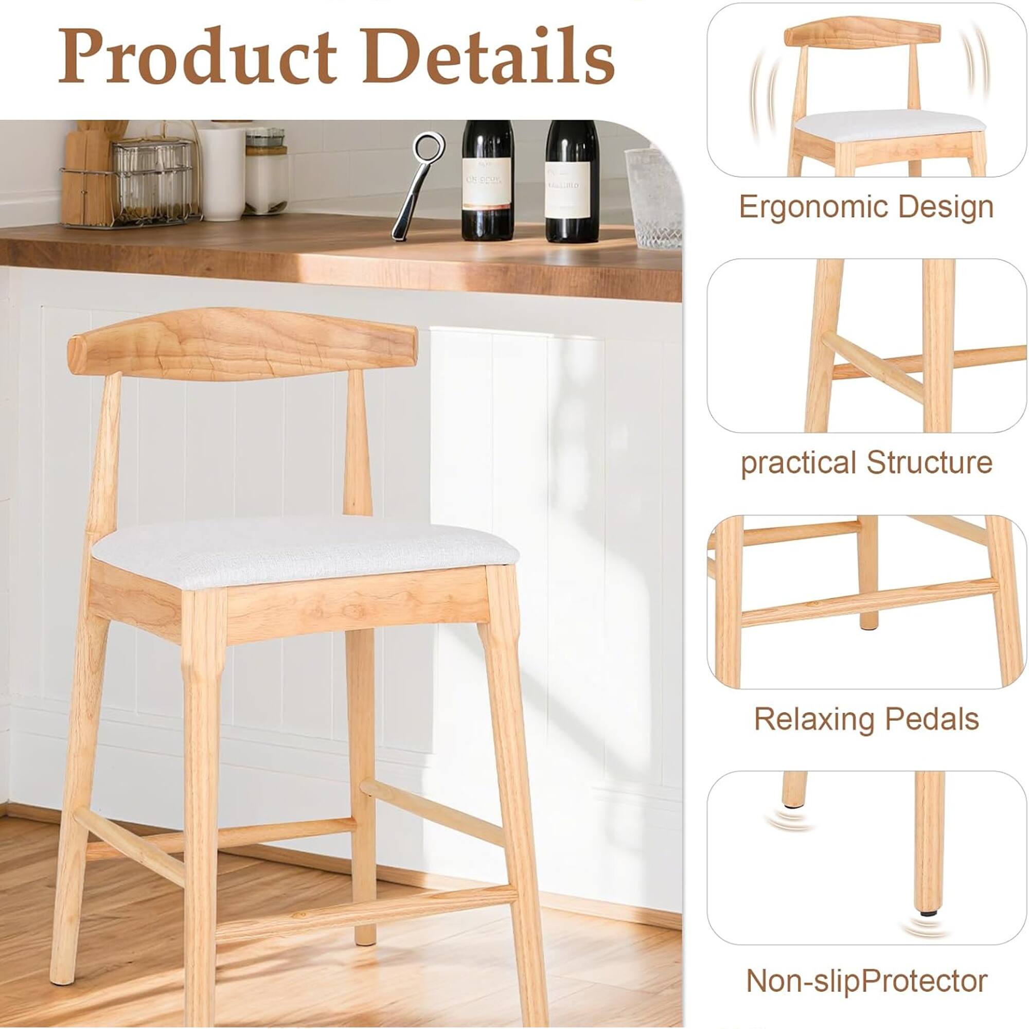 Product Details

- Ergonomic Design
- Practical Structure
- Relaxing Pedals
- Non-slip Protector