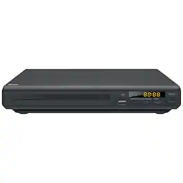 Emerson - ED-8001 DVD Player, media Player for DVD, CD, MP3 | USB Playback & Recording, Front Display & Remote