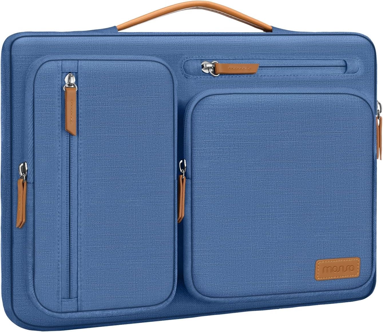 mosiso - 360 Protective Laptop Handbag Sleeve 13-13.3 inch for MacBook Air/Pro 13 / Pro 14 HP Dell Acer ASUS - Cadet Blue price history on PriceWatchPro
