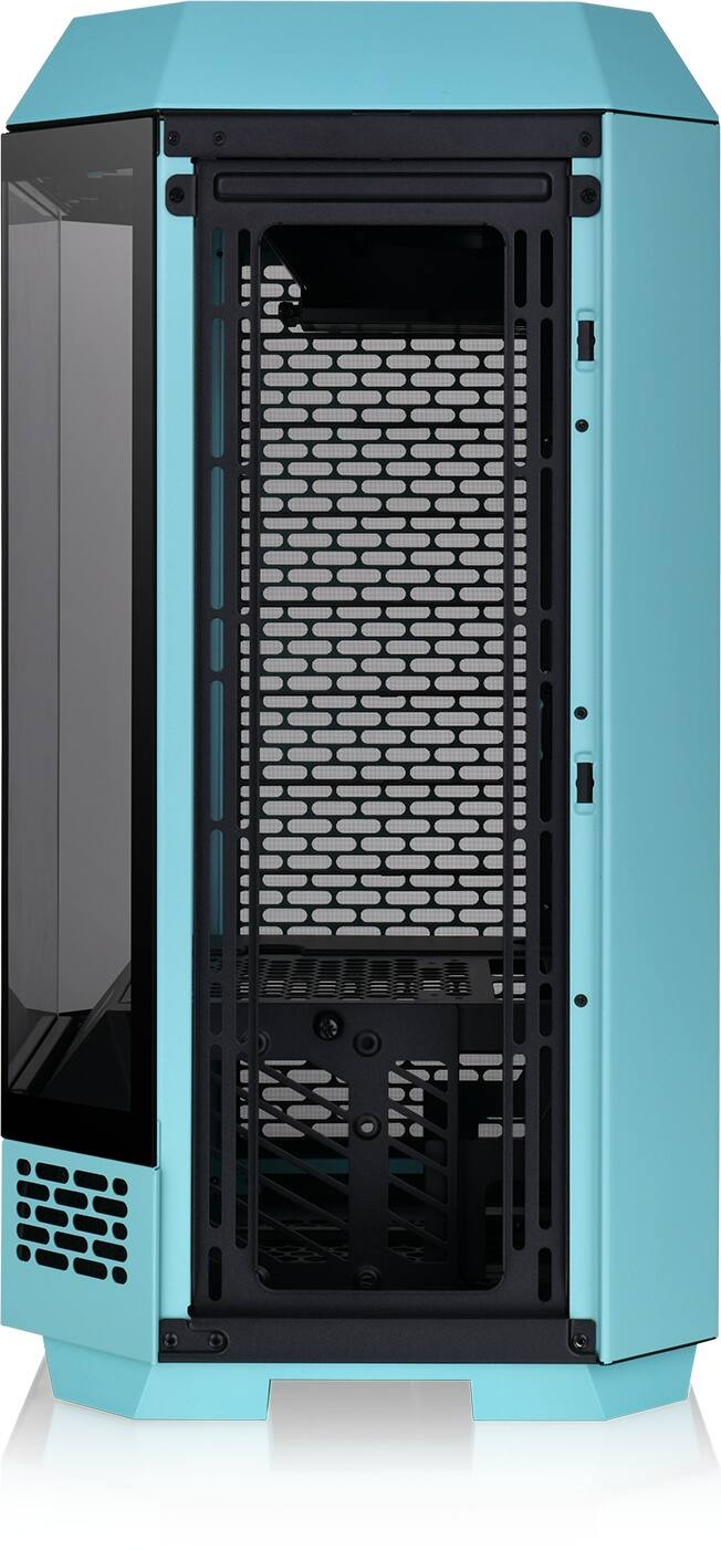 Alt View 14. Thermaltake - The Tower 300 Micro ATX PC Case - Turquoise.