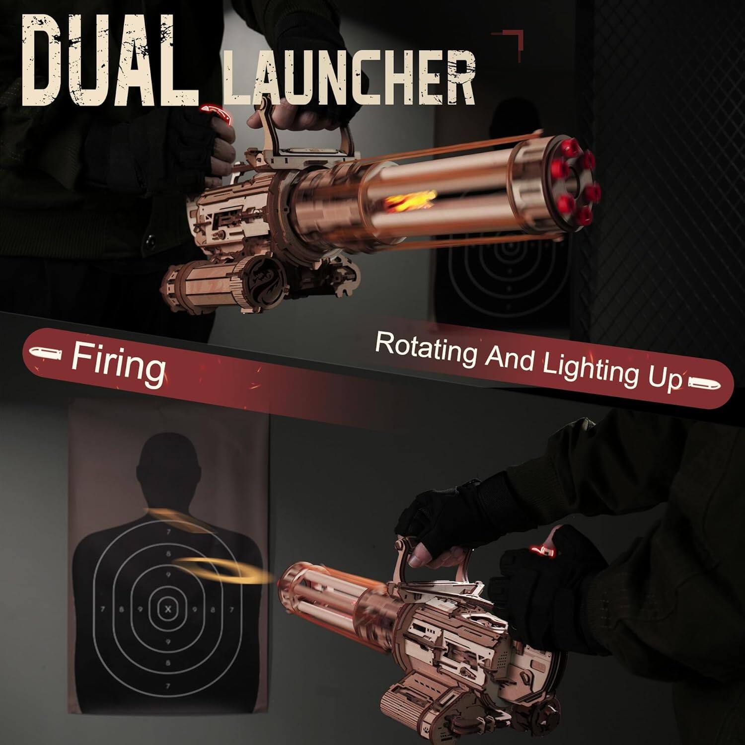 DUAL LAUNCHER

Firing
Rotating And Lighting Up