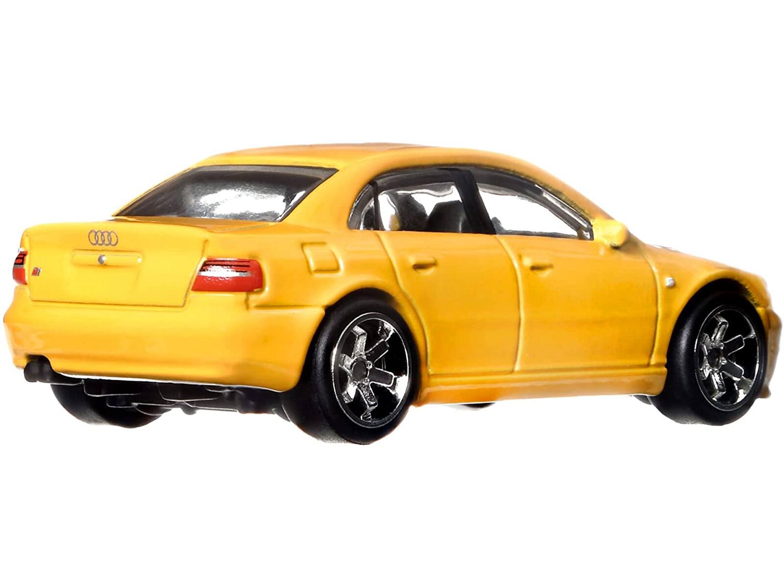 Alt View 3. Hot Wheels - Audi S4 Quattro with Sunroof Yellow "Deutschland Design" Series Diecast Model Car by Hot Wheels.