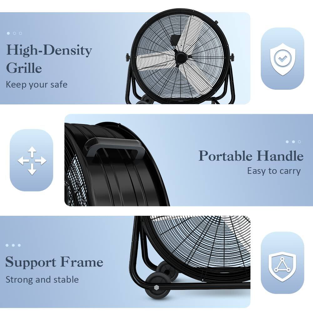 High-Density Grille  
Keep your safe  

Portable Handle  
Easy to carry  

Support Frame  
Strong and stable