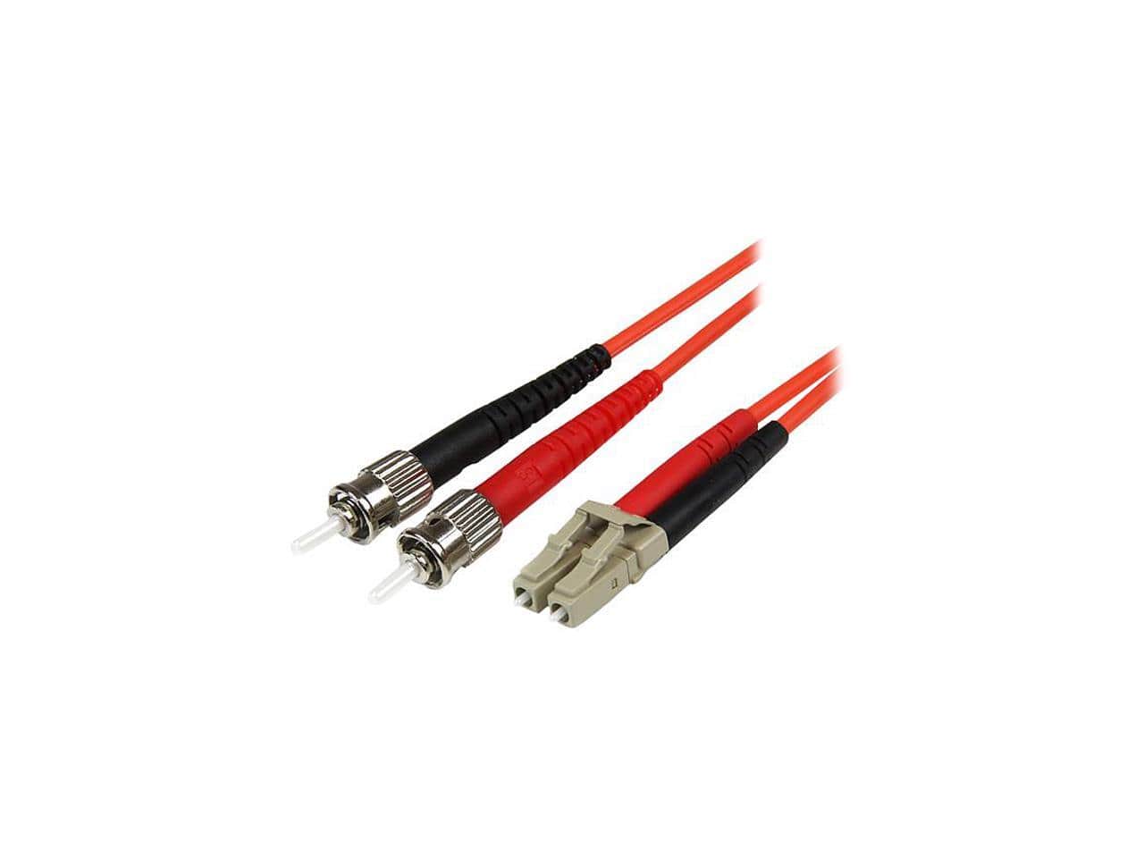 StarTech.com - 50FIBLCST5 16.4 ft. 5m Multimode 50/125 Duplex Fiber Patch Cable LC - ST Male to Male price history on PriceWatchPro