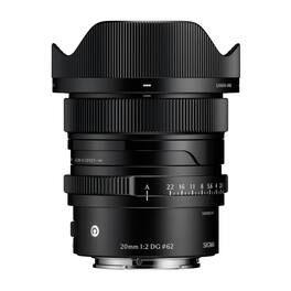 Sigma - 20mm F2 DG Black Contemporary Lens for Sony E Mount