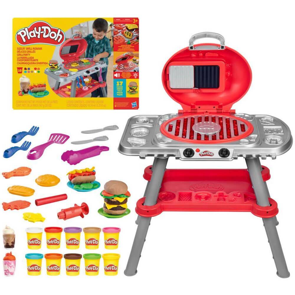 Play-Doh Sizzle Grill Playset! Delicious Grills Grill Party La Parrilla La Churrasquera Divertida 3+ 10 17 Nn WAHDak RH-Do 0 HcH-Do PH-Do HcHF-Dcr PdHDo (aH-Dol HaY-Do PaY-Dol