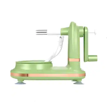 Front. Kitcheniva - Manual Apple Peeler Slicer Fruit Cutter - Multicolor.