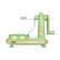 Front. Kitcheniva - Manual Apple Peeler Slicer Fruit Cutter - Multicolor.