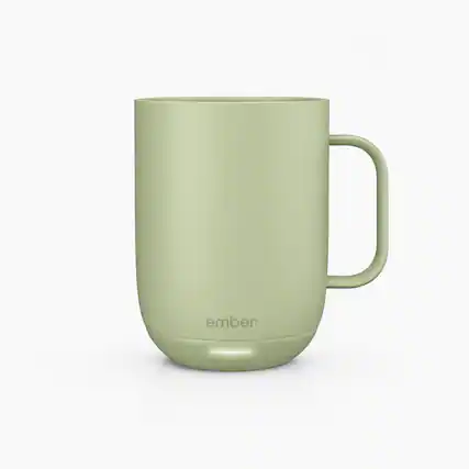 Front. Ember - Temperature Control Smart Mug 2 - 14 oz - Matcha Green.