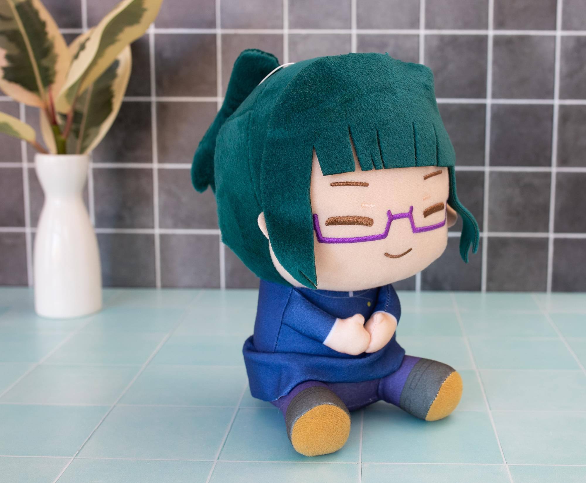 Alt View 4. PopMarket - BanPresto - Jujutsu Kaisen - Maki Zenin Big Plush   - Collectibles - Multicolor.