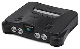 Refurbished Excellent - 64 N64 System Video Game Console