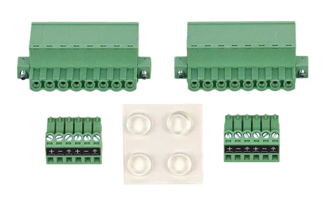 Front. Sonance - POWERZONE CONNECT MOUNTING ACCESSORY KIT – For Blaze Audio PowerZone Connect 4-channel, 1U amplifiers (Each) - Black.