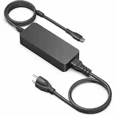 Front. BTI Battery Tech - BTI 140WUSB-C-BTI 140W TYPE-C AC ADAPTER GX21M50625, ADL140YDC3A, GX21K06350, 5A11K06364, GX21M50629, GX21M50633 - Black.