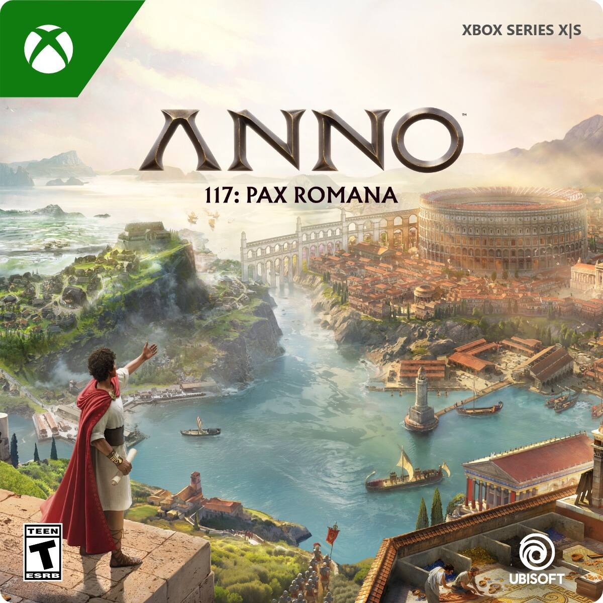 XBOX SERIES X|S
ANNO 117: PAX ROMANA
TEEN T ESRB
UBISOFT - T (Teen 13+)