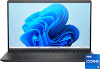 Dell - 15.6" 2K Touchscreen Laptop - Intel Core i7 1355U 2023 - 16GB Memory - 512 GB Storage - Carbon Black - Front_Zoom