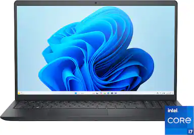 Dell - 15.6" 2K Touchscreen Laptop - Intel 13th Generation Core i7 1355U 2023 - 16GB Memory - 512 GB Storage - Carbon Black