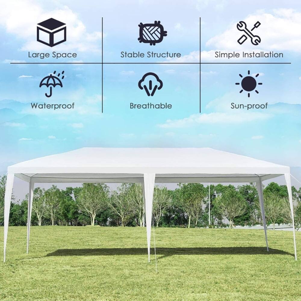 Large Space  
Stable Structure  
Simple Installation  
Waterproof  
Breathable  
Sun-proof