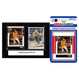 C&I Collectibles - Indiana Pacers 6" x 8" Player Plaque & 2024 Team Trading Card Set - Multicolor