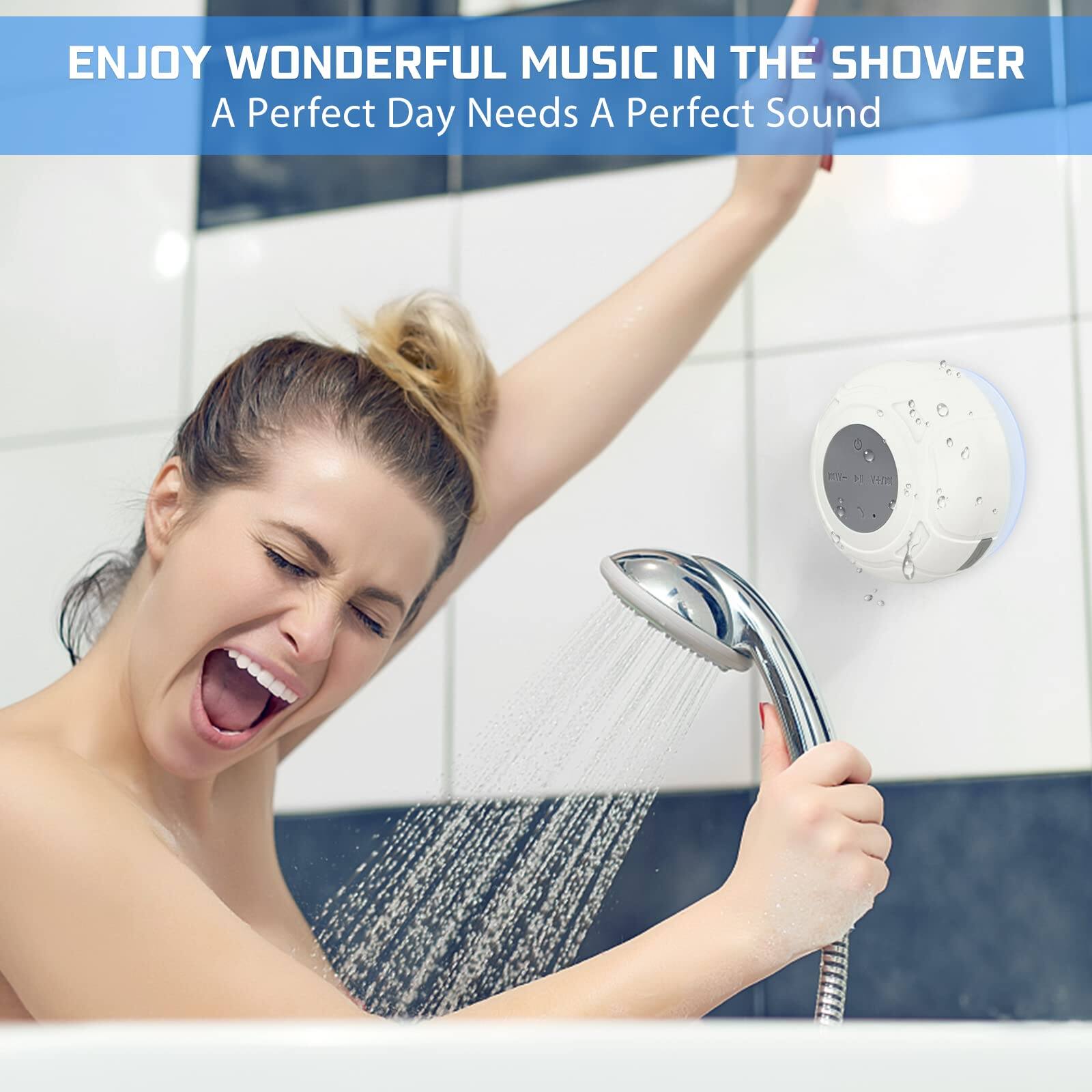 ENJOY WONDERFUL MUSIC IN THE SHOWER  
A Perfect Day Needs A Perfect Sound