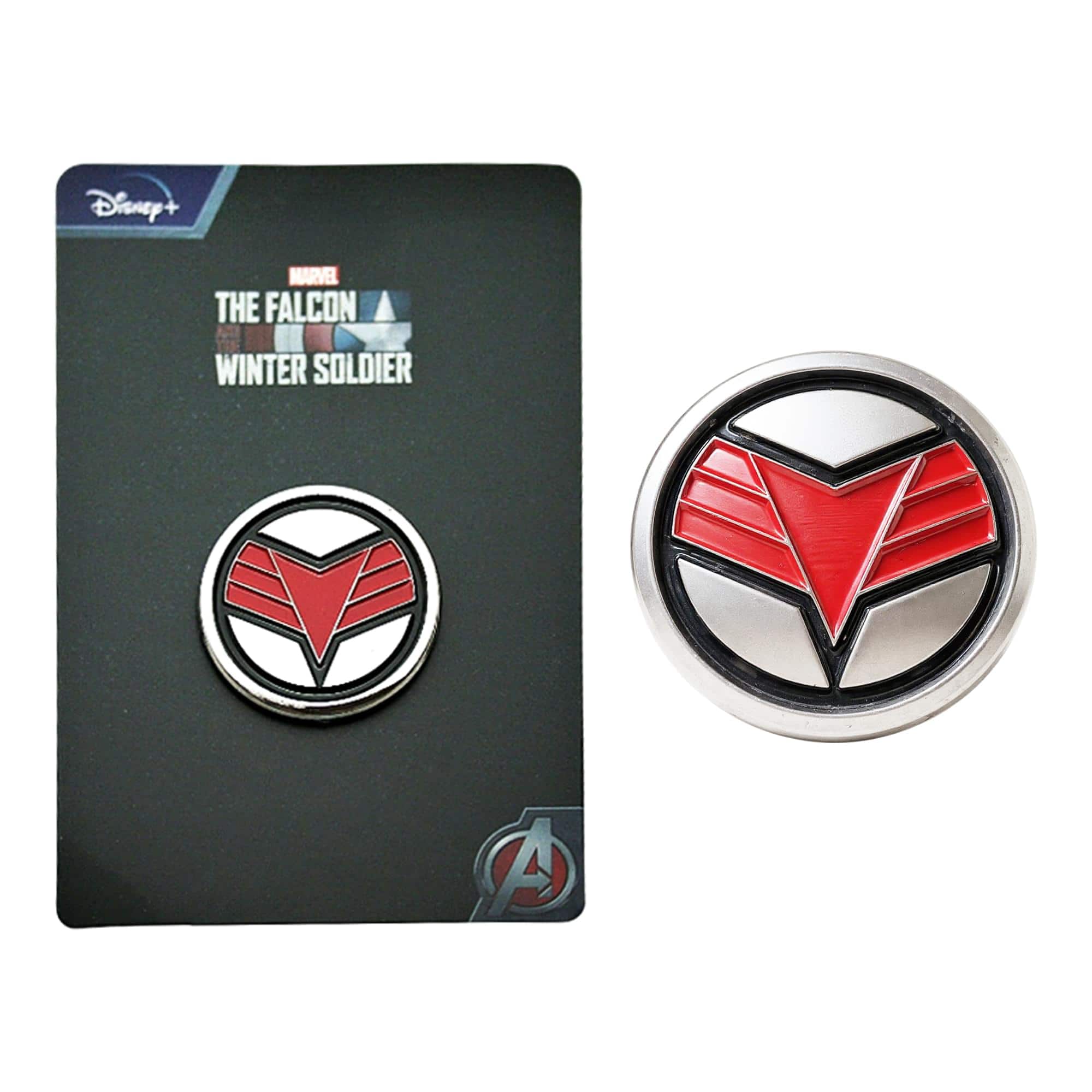SalesOne LLC - Marvel The Falcon Symbol Enamel Collector Pin - Red price history on PriceWatchPro