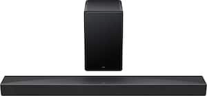 TCL - Q Class Q65H 5.1 Channel Soundbar with Dolby Atmos, Ray Danz Technology, and Wireless Subwoofer - Black