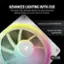 Advanced Lighting with iCUE: The latest iCUE software delivers the most advanced lighting effects yet at the touch of a button. Dual Light Loop with 18 RGB LEDs. Exclusive Time Warp Lighting Mode.
