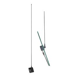 Tram - 1189 50-watt Pretuned 150 Mhz To 158 Mhz Vhf Radio Antenna Kit With Glass Mount And Cable - Black